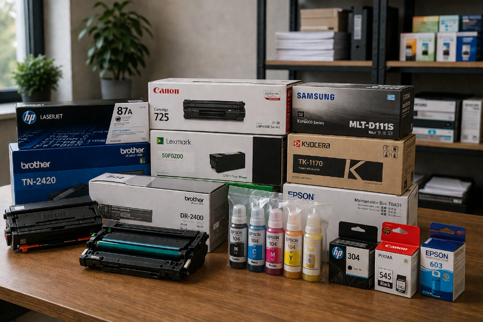 Ankauf neuer Toner und Verbrauchsmaterialien